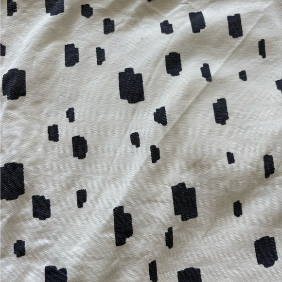 Caitlin Wilson Navy Spotted Pillow Cover - Picture 4 of 5